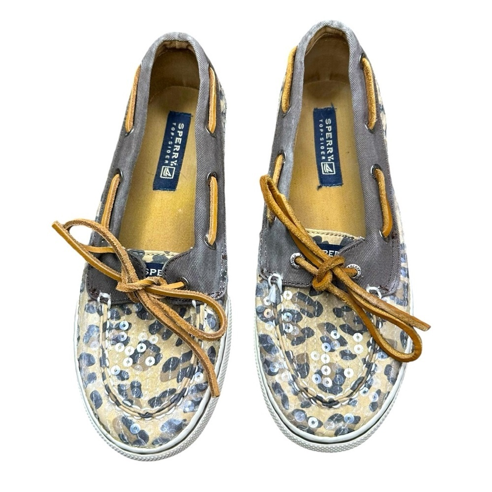 Sperry Top Sider Sneaker - Leopard Print -  3.5M